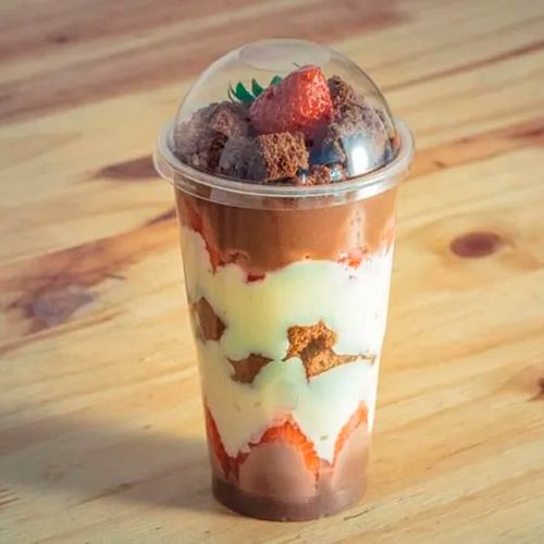 Copo Crystal Bello 300ml Tampa Bolha 20un Plastilania