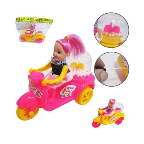 Boneca Duda Motoqueira A Corda (Wb11736) Wellmix