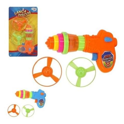 Lança Disco E Pião A Corda (Wb11740) Wellmix