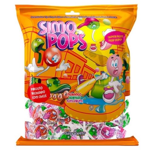 Pirulito Simo Sports Sortido 500 Gr Simonetto