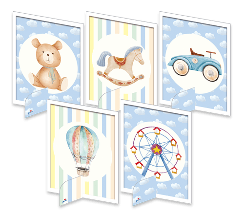 Enfeite De Mesa Brinquedo Toys C/5 Un Junco