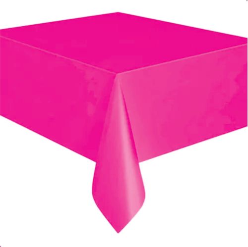 Toalha De Mesa Plastica 80x80 Cm Pink Abaplast