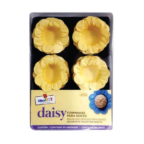 Forma P/ Doce Daisy C/ 50un Ultrafest
