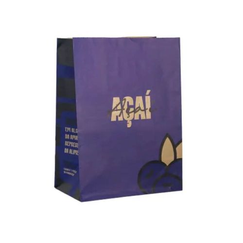 Saco Delivery Sos 7,5 Kg Tam P Açai 18x12x32cm C/ 50 Un Vinco