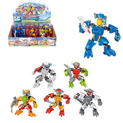 Boneco Guerreiro Monta Desmonta (Wb7714)