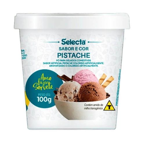 Base P/ Sorvete Pistache 100 Gr Selecta
