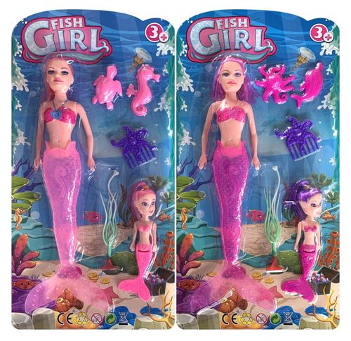 Boneca Sereia Cartela (Gk1461) Goal Kids