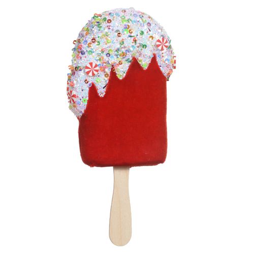 Enfeite Natal Picole 16cm Vermelho (48226001) Florarte