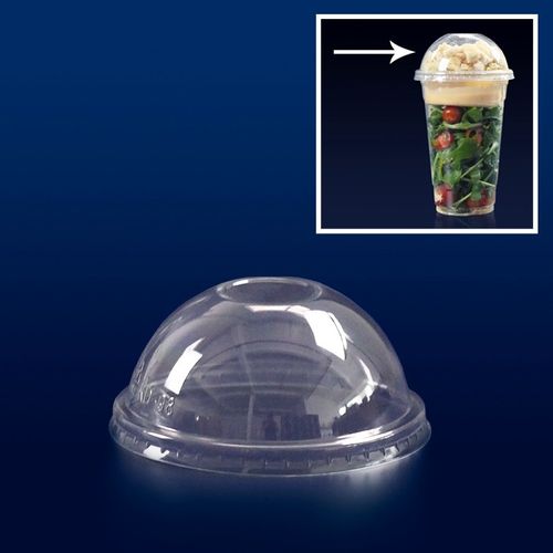 Tampa Dome Bolha P/ Copo 190/300/380/500ml C/ 100 Un Good Pack