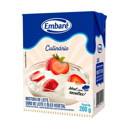 Creme Culinario 200 Gr Embaré