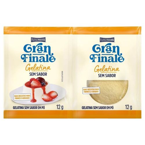 Gelatina S/ Sabor 24 Gr Granfinale