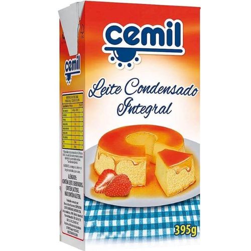 Leite Condensado Integral 395 Gr Tp Cemil