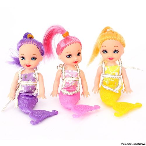 Boneca Maggie Sereia (Wbu2185) Wellmix