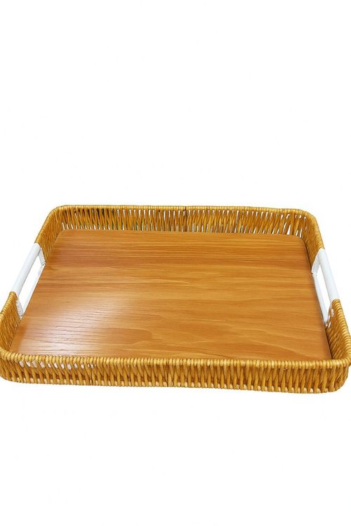 Bandeja Cafe Da Manha Madeira 30x40cm