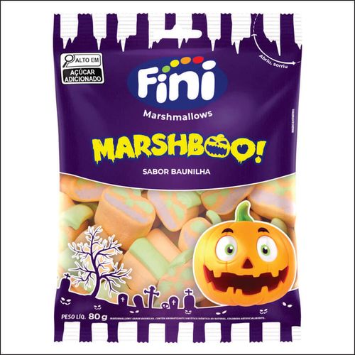 Marshmallow Halloween Marshboo 80 Gr Fini