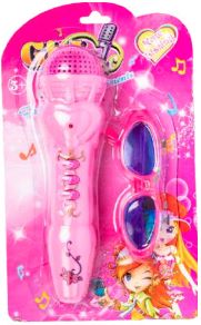 Microfone Na Cartela (Gk1256) Goal Kids