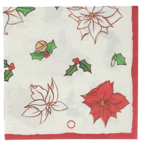 Guardanapo Natal 33x33 20un Florearte