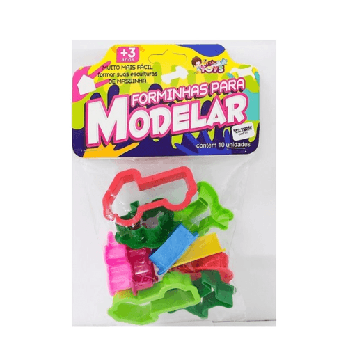 Forminha Para Modelar Solapa Mini Toys