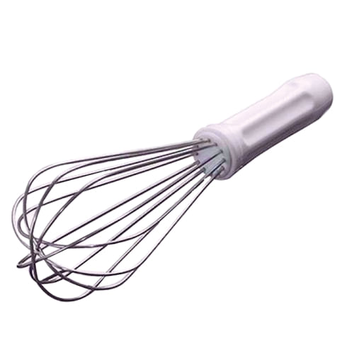 Batedor De Arame 25 Cm Branco (Bp-25) Solrac