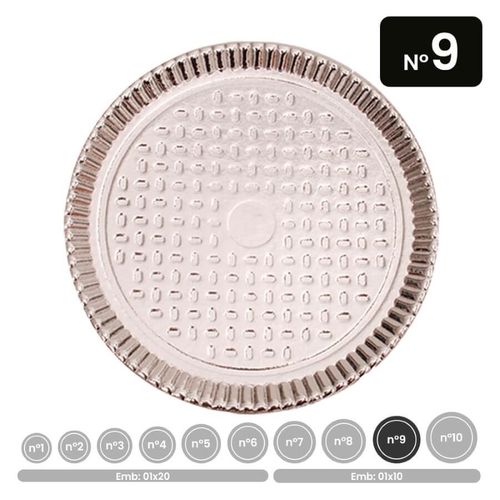 Prato Laminado N 09 42,5 Cm Un Festcolor