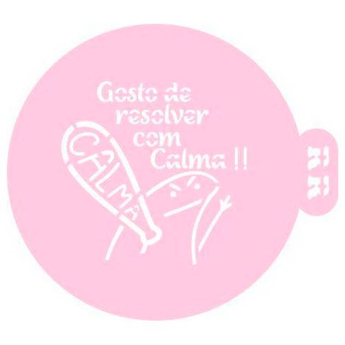 Stencil Flork 4 Calma 11,5x10 Cm Rr Cortadores