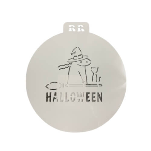 Stencil Flork 9 Bruxa 11,5x10 Cm Rr Cortadores