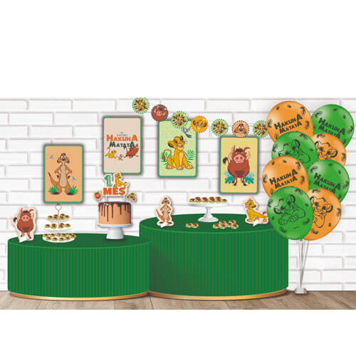 Kit Mesversário O Rei Leão Festcolor