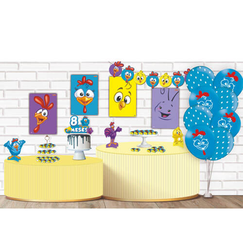 Kit Mesversário Galinha Pintadinha 2018 Festcolor