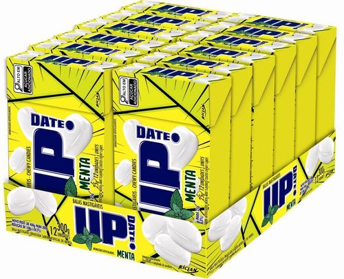 Bala Up Menta C/ 12 Un Riclan