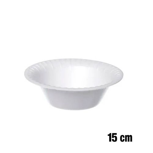 Cumbuca De Isopor 15cm 20un Totalplast