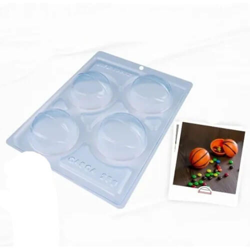 Forma Silicone Bola De Basquete 65mm (*10032) Bwb