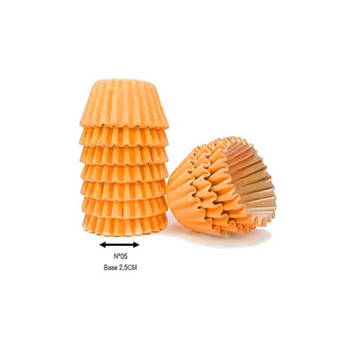 Forminha Papel Nº 05 Neon C/ 100 Un Dafesta