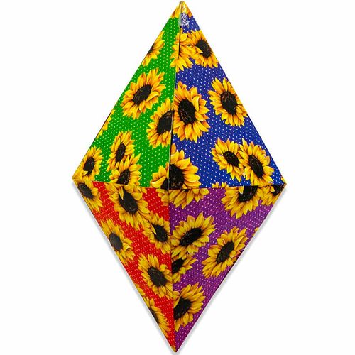 Balão Junino G 26x60cm Chita 4 Halley Fitas