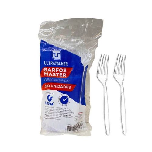 Garfo Master Branco C/ 50 Un Ultra