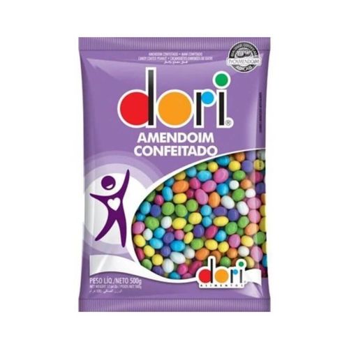 Amendoim Colorido 500 Gr Dori