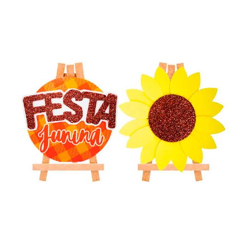 Kit Mini Cavalete Rd F.Junina Grintoy