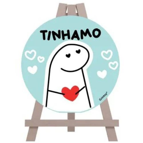 Mini Cavalete Flork Tinhamo Grintoy