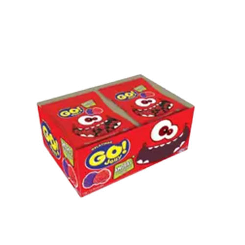 Bala Gelatina Mini Amora 12x15 Gr Go Jelly