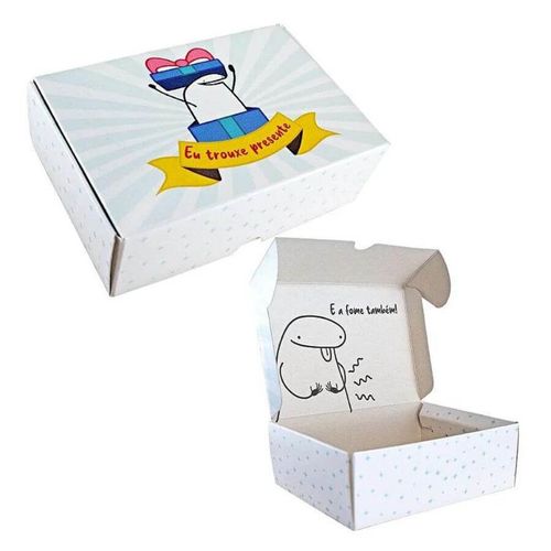 Caixa Practice 6 Doces Trouxe Presente Flork 10un Ideia