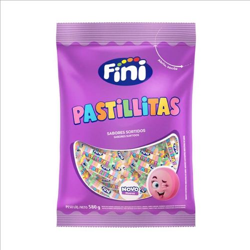 Pastillitas Mini 12 Frutas Sortidas 580 Gr Fini