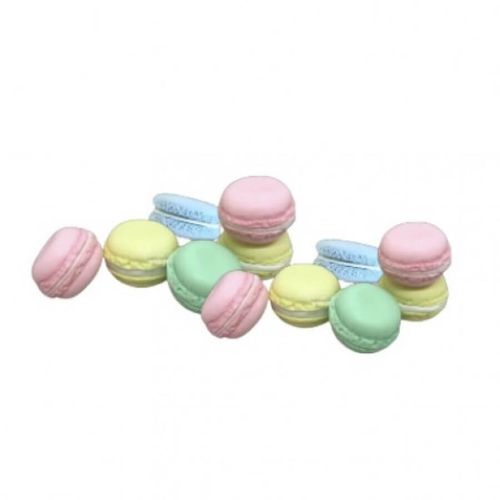 Biscuit Comestivel Macarons C/ 8 Un (644) Jady