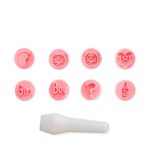 Kit Carimbo Baby Rosa Bebe (411406) Bluestar