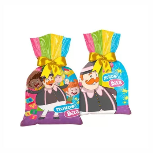 Sacola Plast. Mundo Bita 2 C/ 12 Un Regina