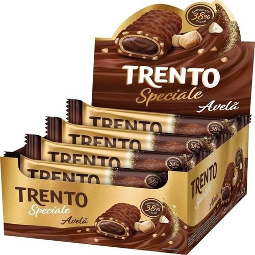 Wafer Trento Speciale Avela Ao Leite 312 Gr (12x26gr) Peccin