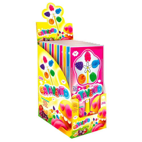 Pirulito Catavento Frutas 12x12 Gr Danilla