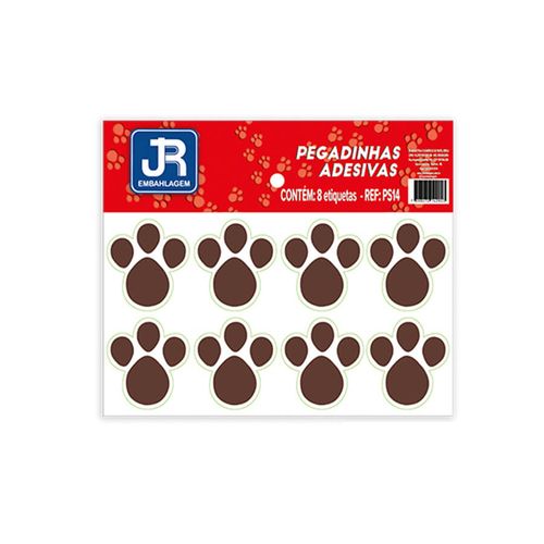 Adesivo Patas Coelhos C/ 8 Adesivos Jr
