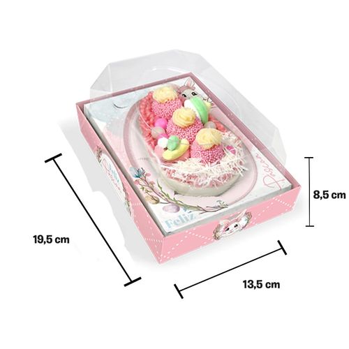 Caixa Ovo De Colher 250/350/500 Gr Loly Un Jr