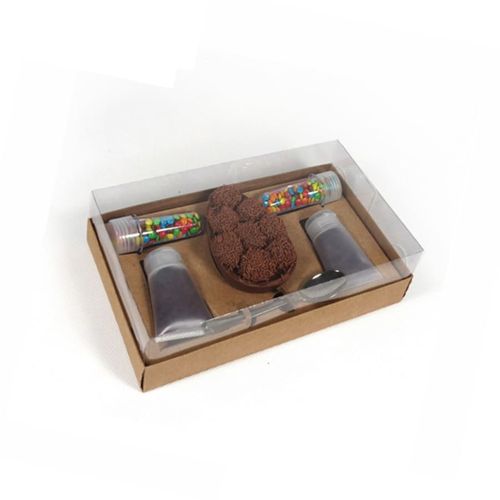 Caixa Ovo Confeiteiro 24x14,5x7 Cm Kraft Un Jr