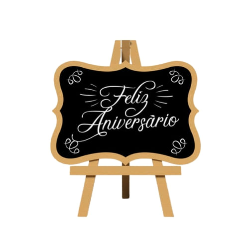 Lousa Provençal Feliz Aniversario (Dc0005) Grintoy