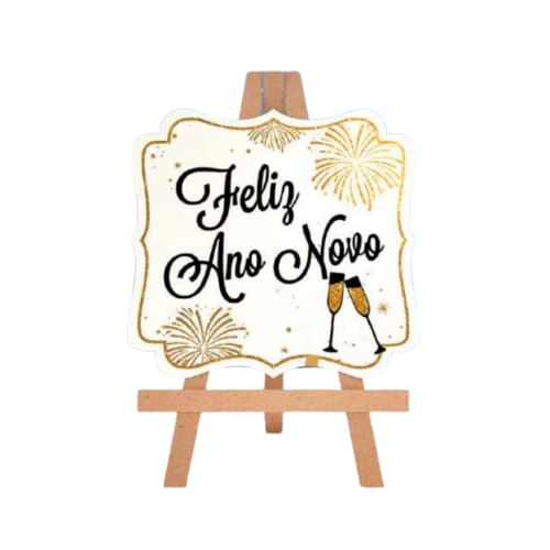 Lousa Provençal Feliz Ano Novo (Dt0003) Grintoy